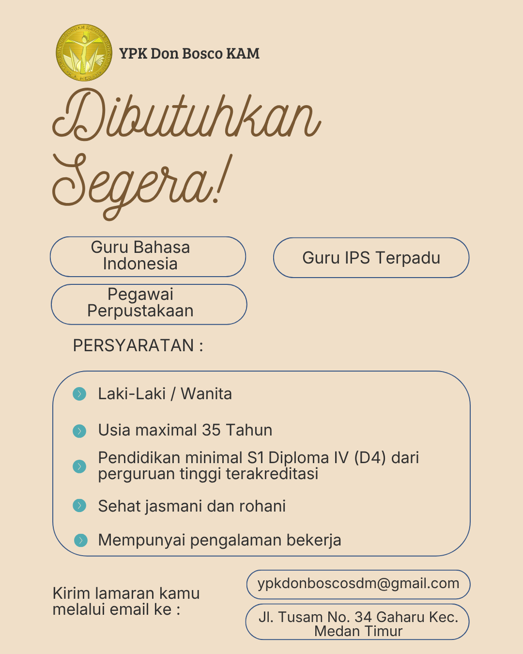 Lowongan Pekerjaan