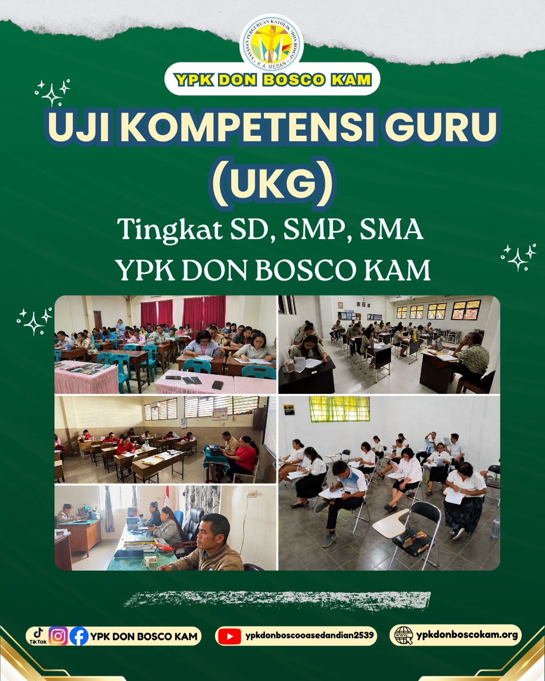 KOMITMEN TINGKATKAN MUTU PENDIDIKAN: PELAKSANAAN UJI KOMPETENSI GURU (UKG) TAHUN 2026 BERJALAN SUKSES! 📚✍️✨