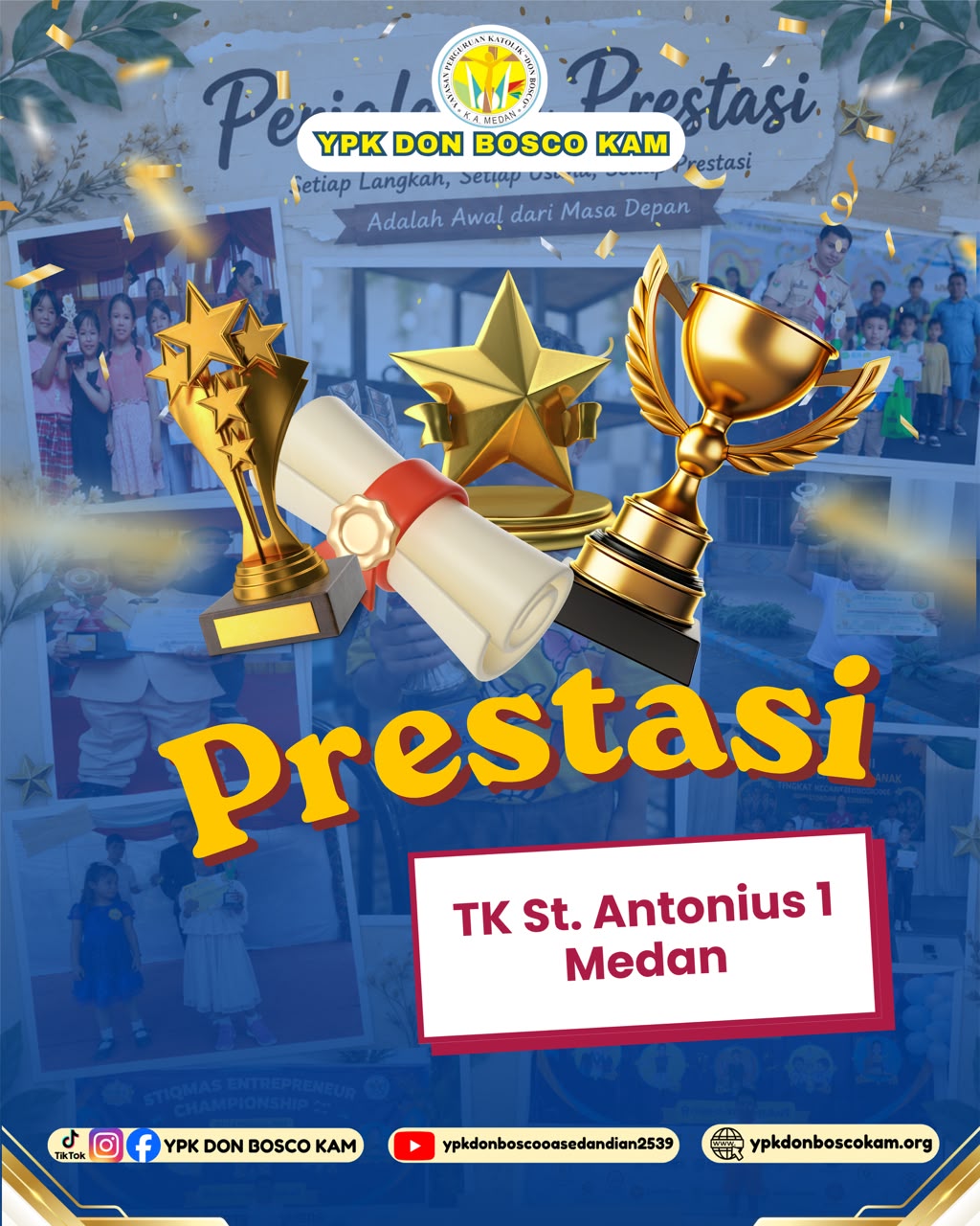 Tunas Bangsa Berbakat! Deretan Prestasi Luar Biasa dari TK St. Antonius 1 🏆✨