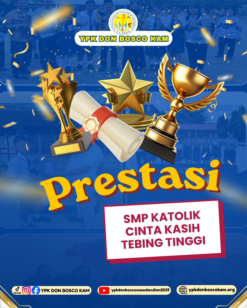 Sinergi Prestasi dan Kreativitas Tanpa Batas di SMP Katolik Cinta Kasih Tebing Tinggi!