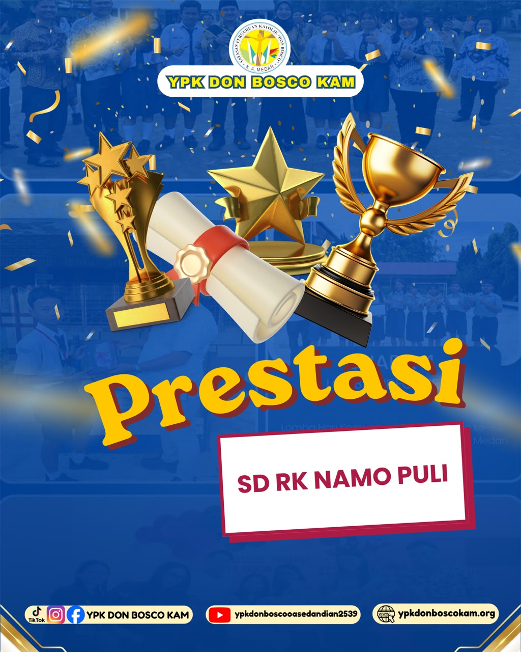 Penuh Kebanggaan! Ukiran Prestasi Siswa-Siswi SD RK Namo Puli di Ajang O2SN & FLS2N 2026 🏆✨