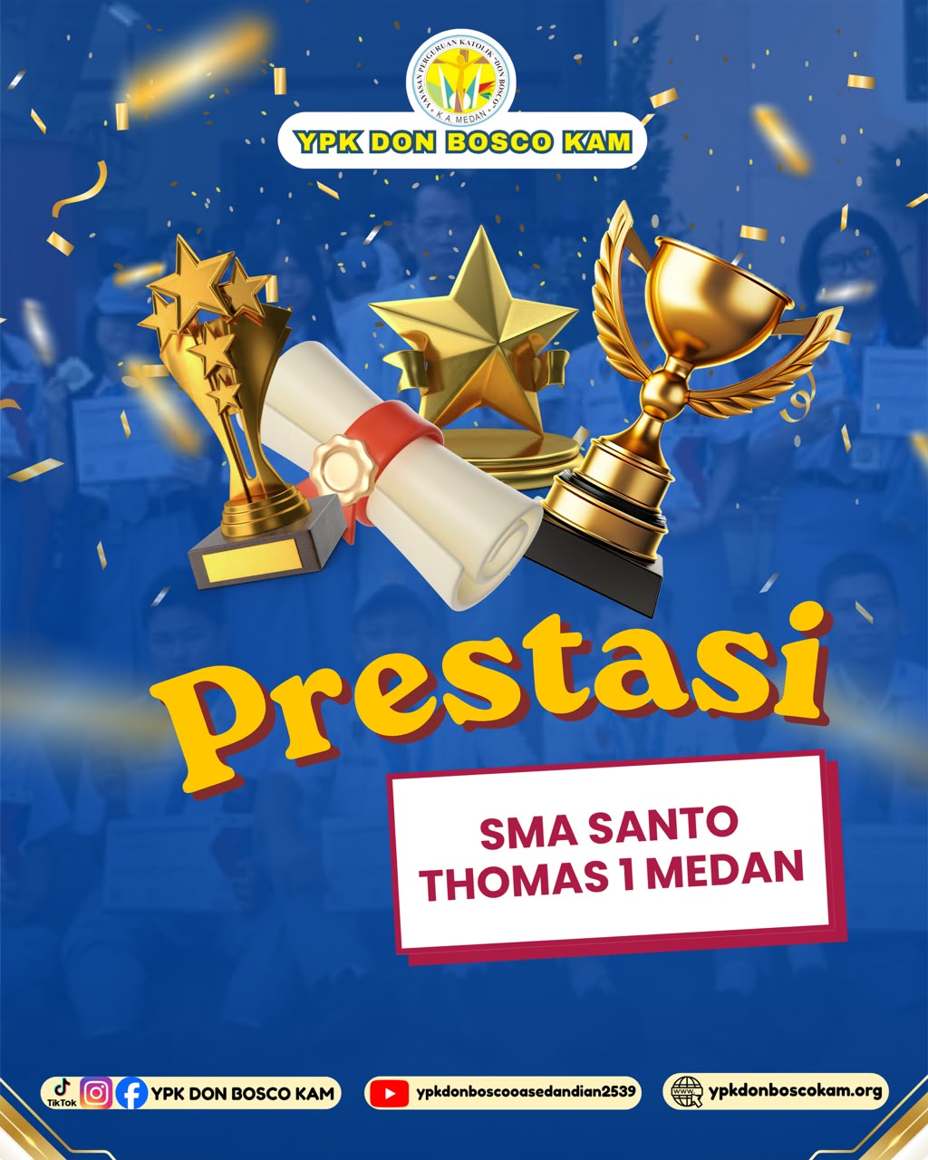 Panen Prestasi Sains: Apresiasi Delegasi Olimpiade SMA Santo Thomas 1 Medan! 🏛️🥈🥇🥉
