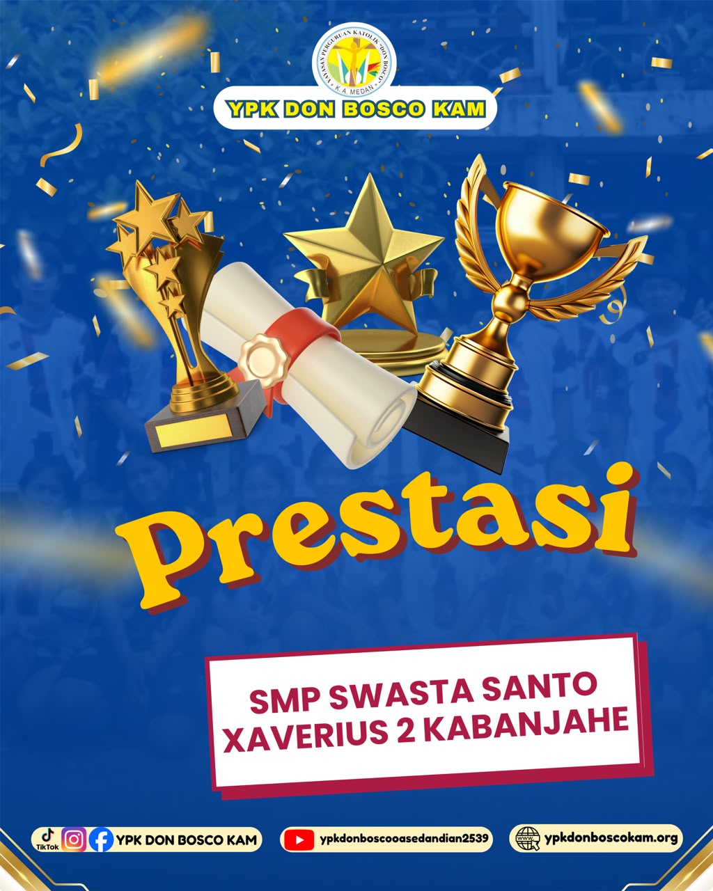 SMP SWASTA SANTO XAVIERUS 2 KKEMBALI BERJAYA: PANEN TROFI, MEDALI EMAS, HINGGA JUARA CHAMPIONS! 🏆🔥✨