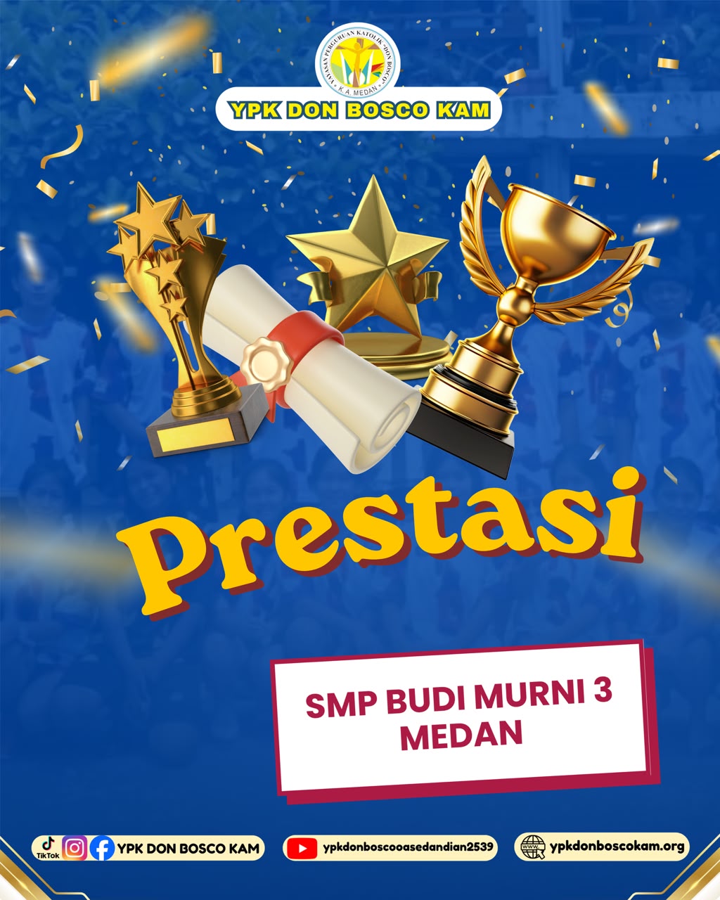 SMP BUDI MURNI 3 MEDAN MERAIH PRESTASI: DARI MATRAS KARATE HINGGA PANGGUNG INTERNASIONAL! 🏆🥋
