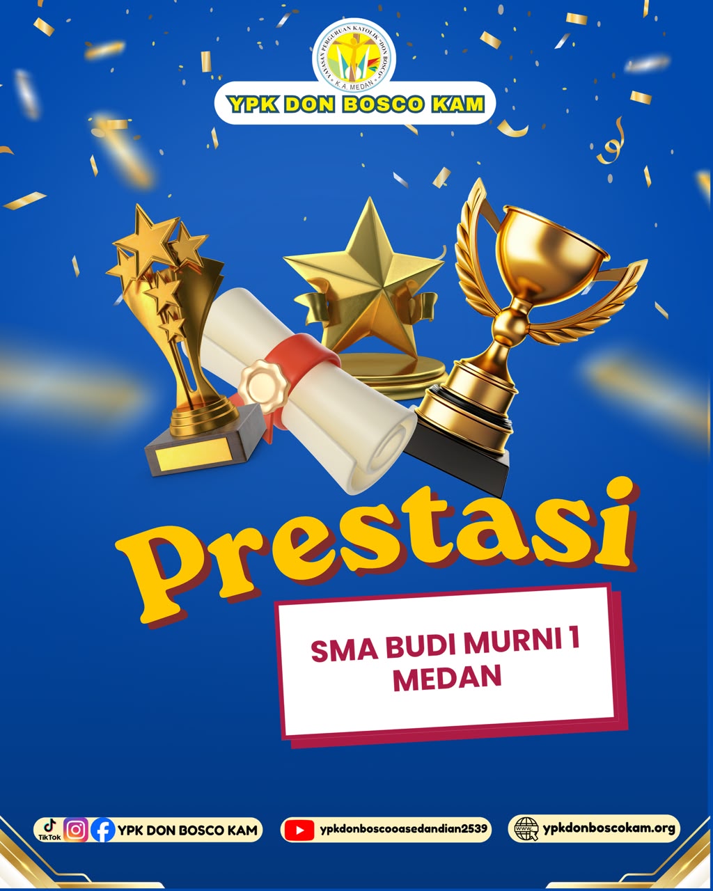 PANEN PRESTASI GEMILANG: TALENTA SMA BUDI MURNI 1 MEDAN MENGGUNCANG PANGGUNG SENI, SAINS, HINGGA LINTASAN RENANG! ๐๐จ๐ฌ๐โโ๏ธโจ