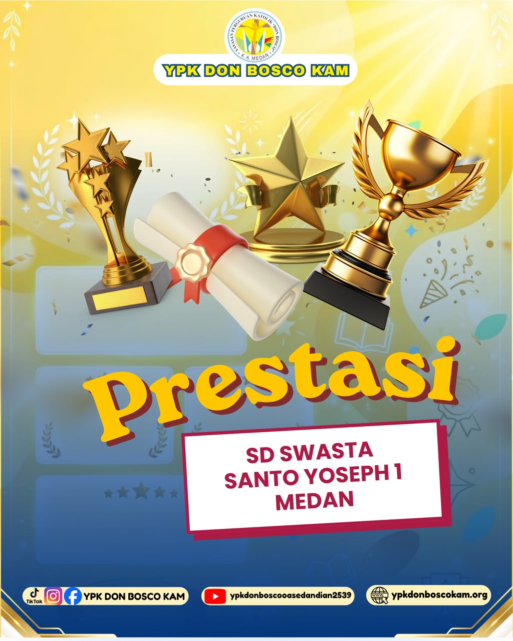 KEMBALI MEMBORONG MEDALI: SD SWASTA SANTO YOSEPH 1 MEDAN PANEN PRESTASI GEMILANG PERIODE AGUSTUS–SEPTEMBER 2026! 🏆🥇🏊♀️🎹🧮